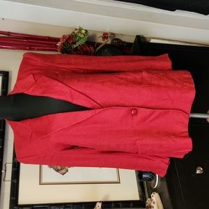 Vintage Bert Newman Red Blazer